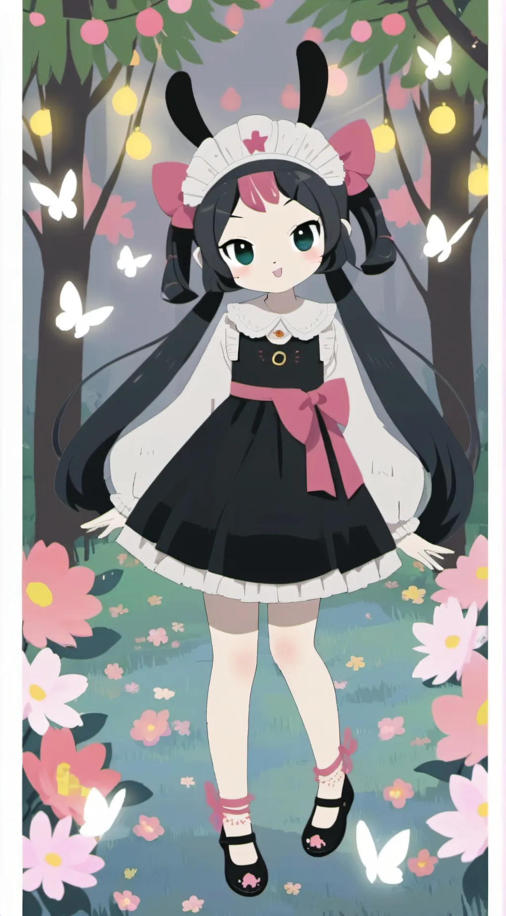 ai character: Mina💕 background