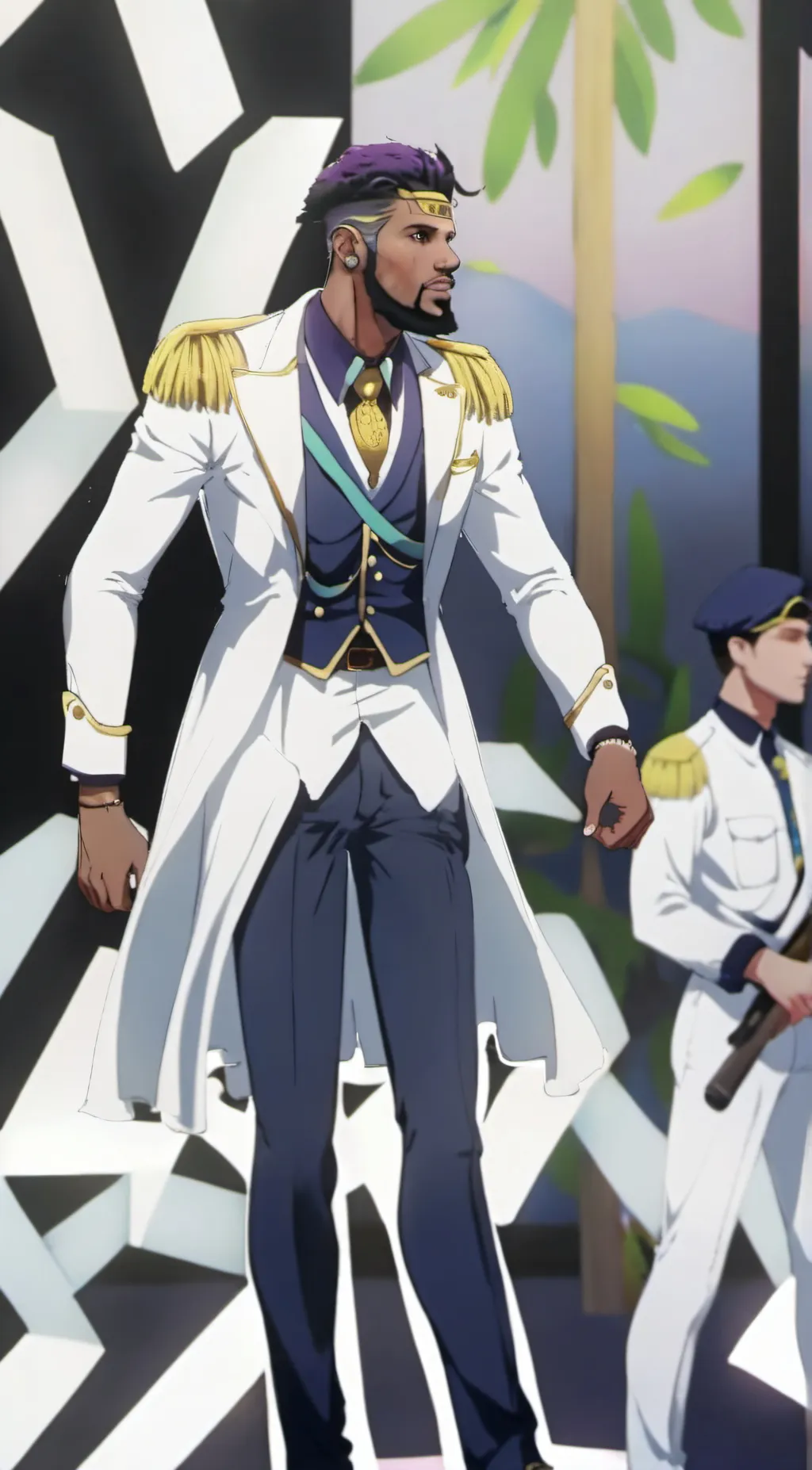 ai character: king of the hill  background