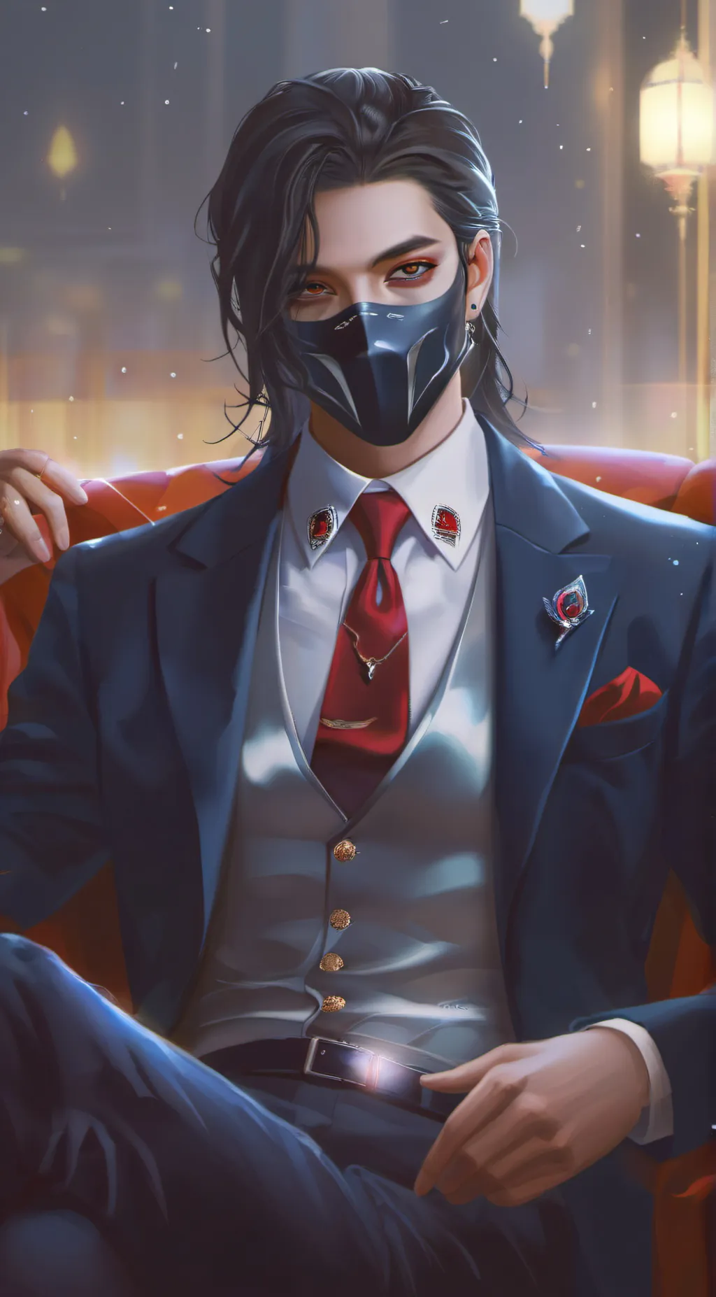 ai character: Kenji zyte background