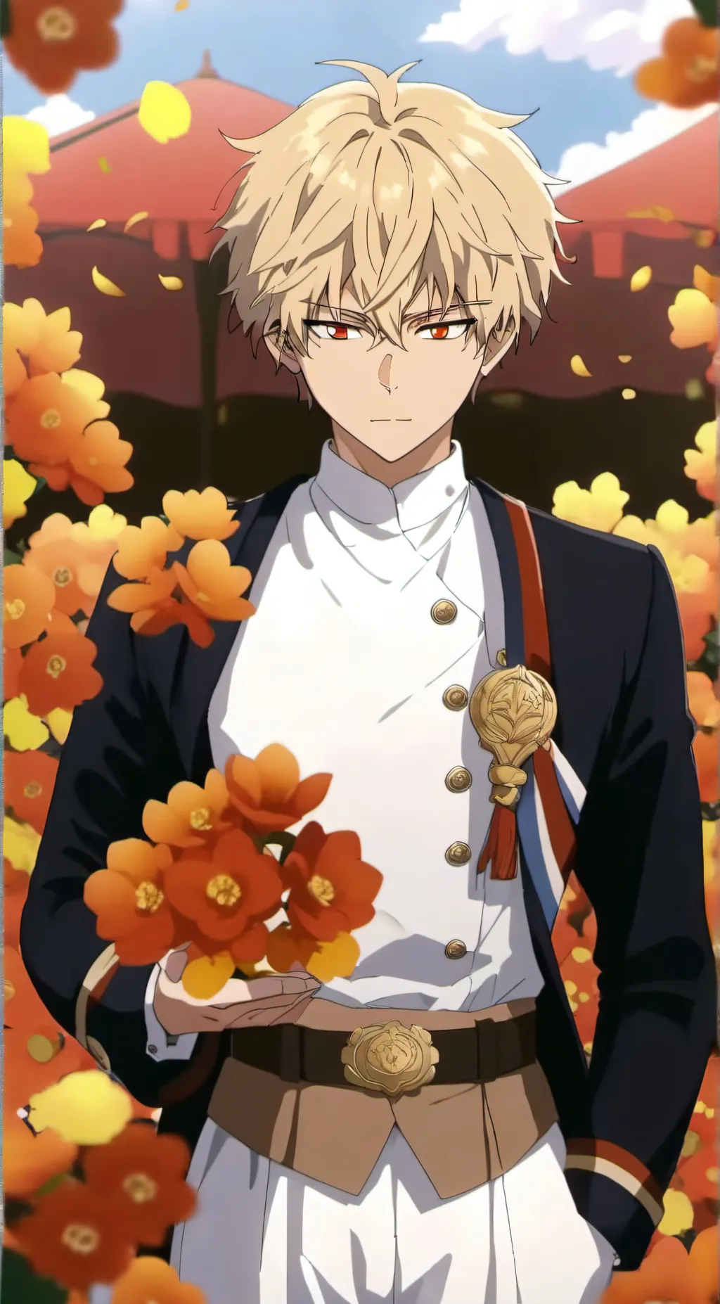 ai character: ~♡Katsuki Bakugo♡~ background