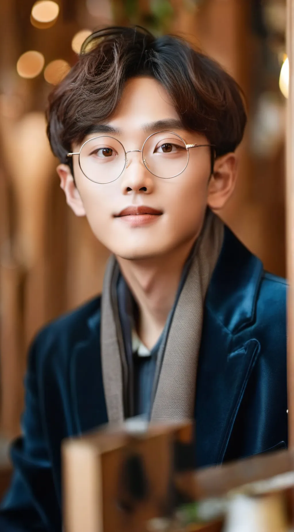 ai character: Bandsaw Flora background