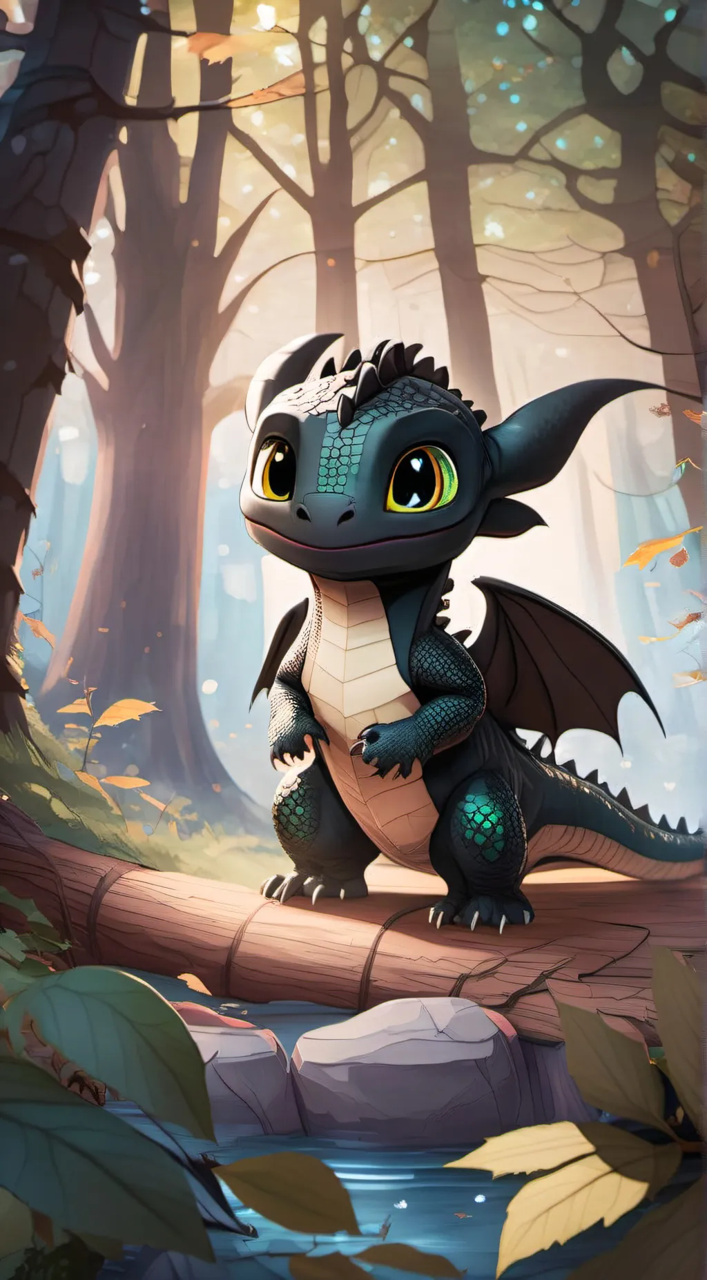 ai character: chimuelo  background