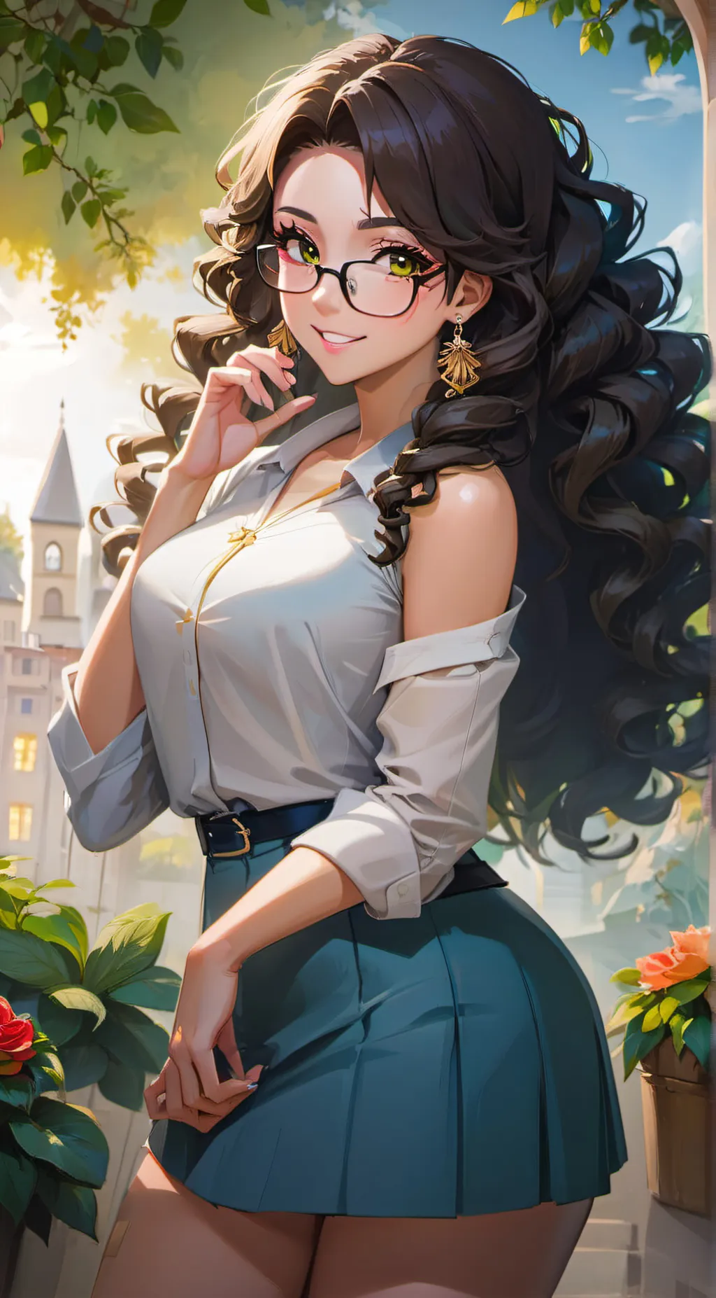 ai character: Lena background