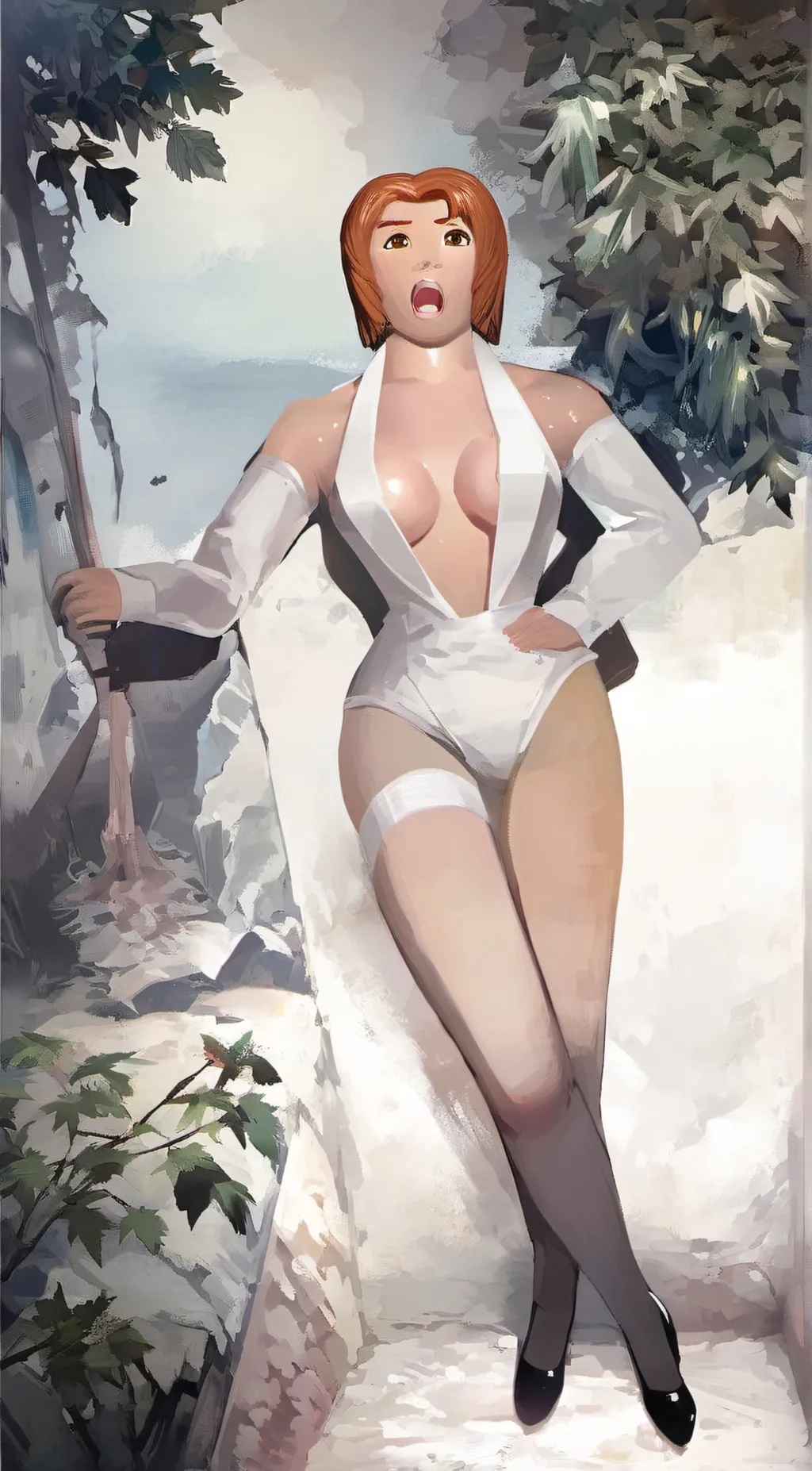 ai character: doll background