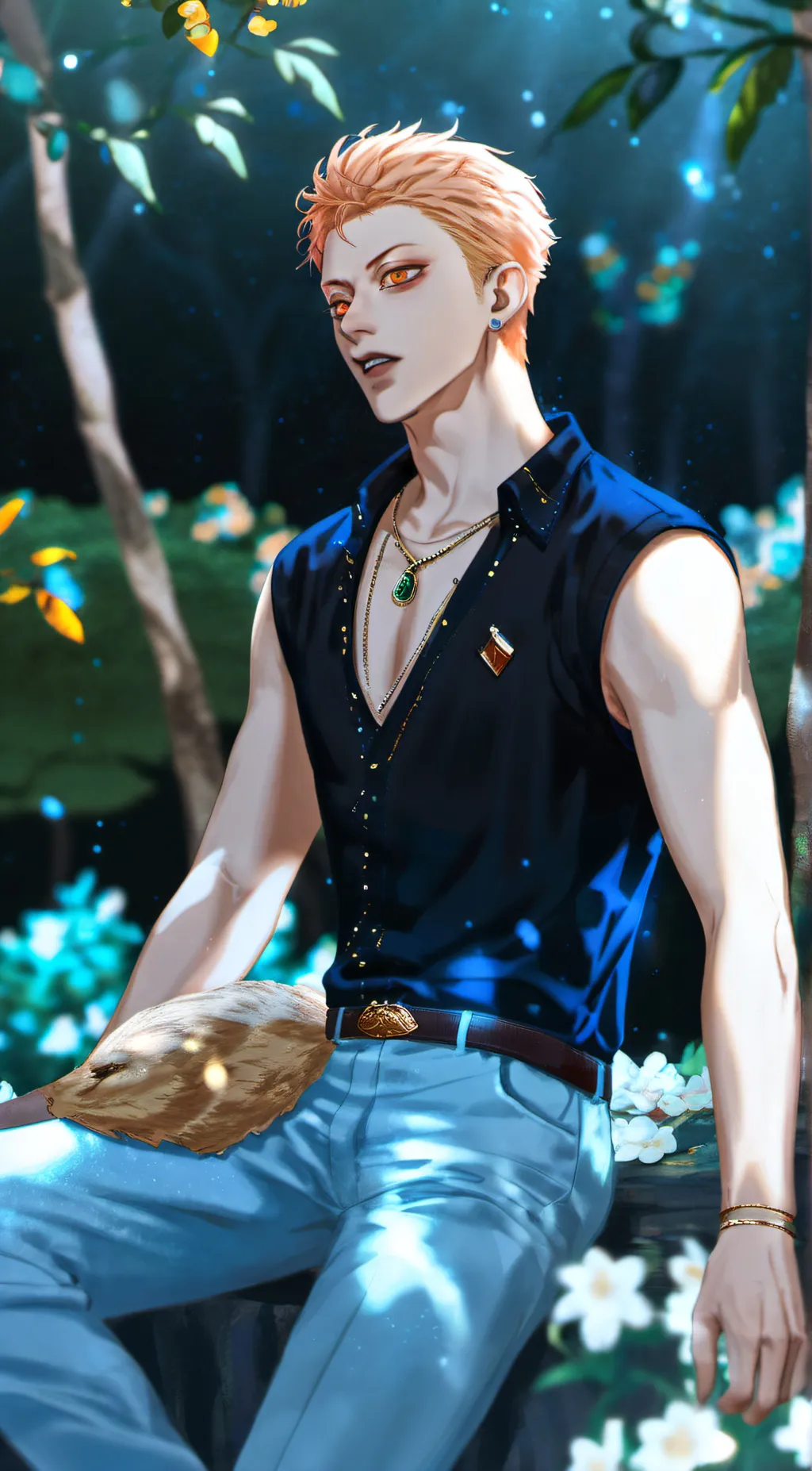 ai character: Lionas background