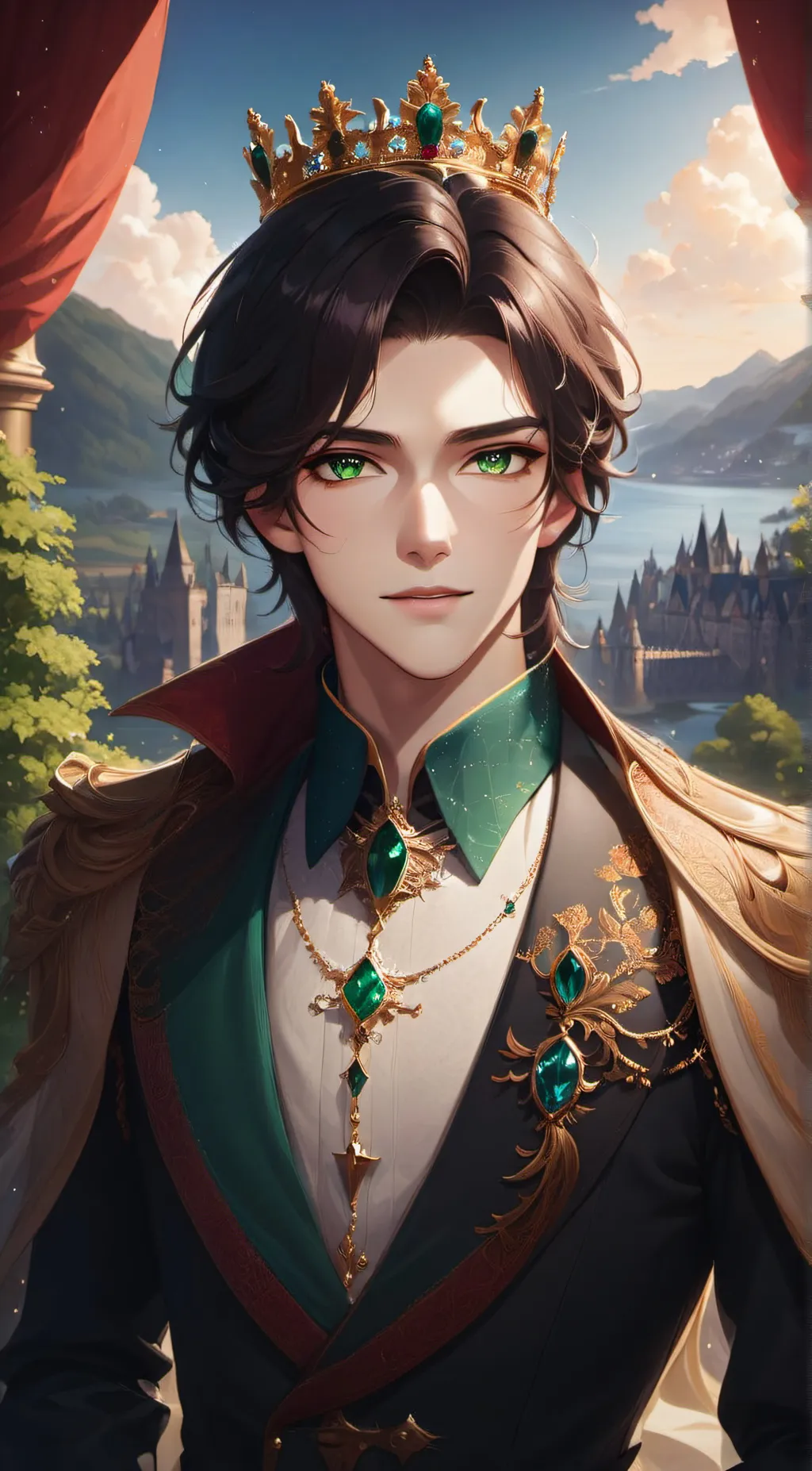 ai character: Prince Xavier Rei background