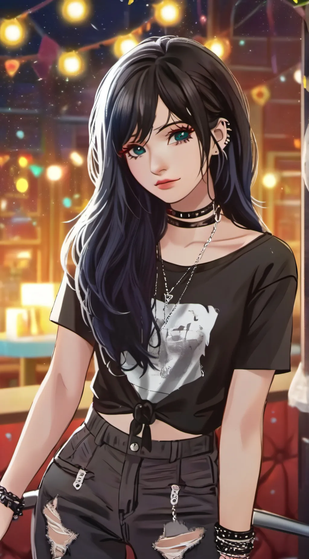 ai character: Alyssa  background