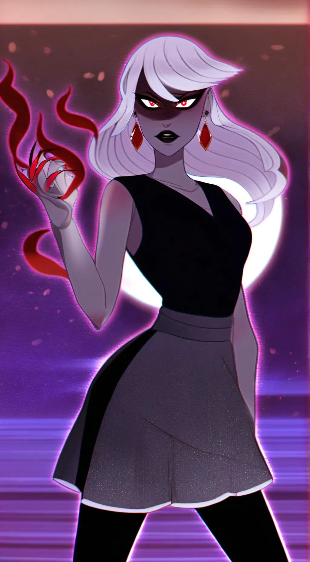 ai character: Carmillia  background