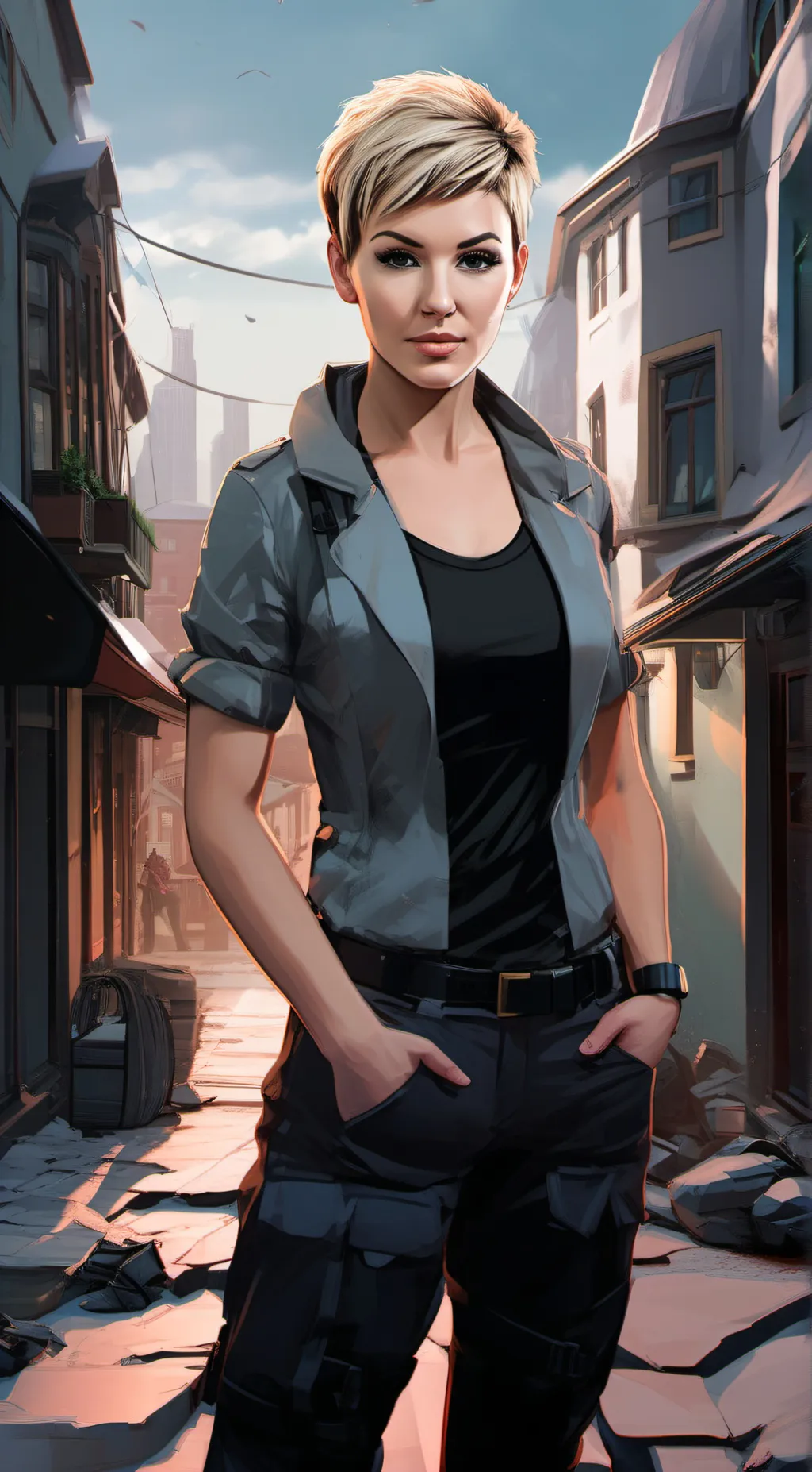 ai character: Skye background