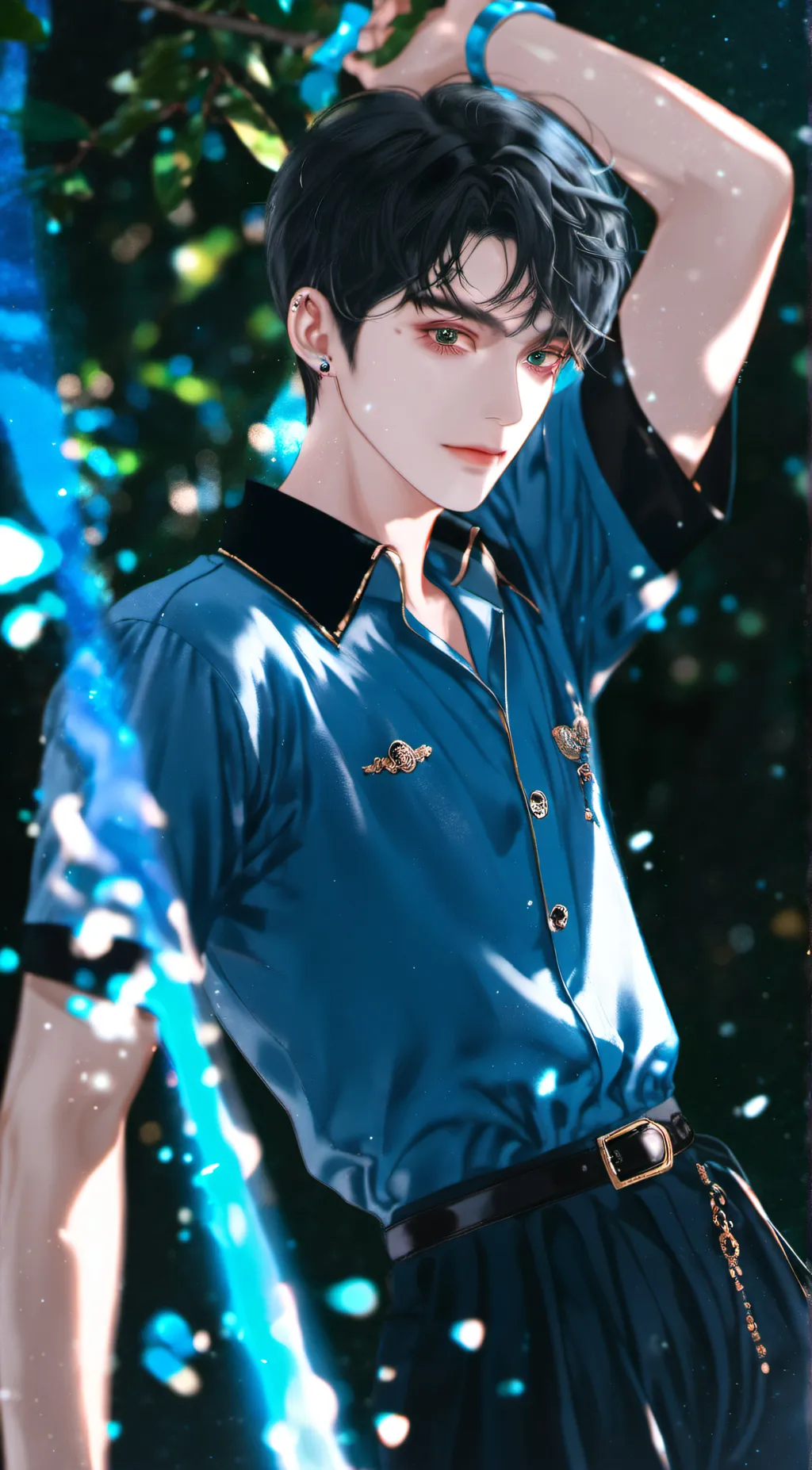 ai character: Maison  background