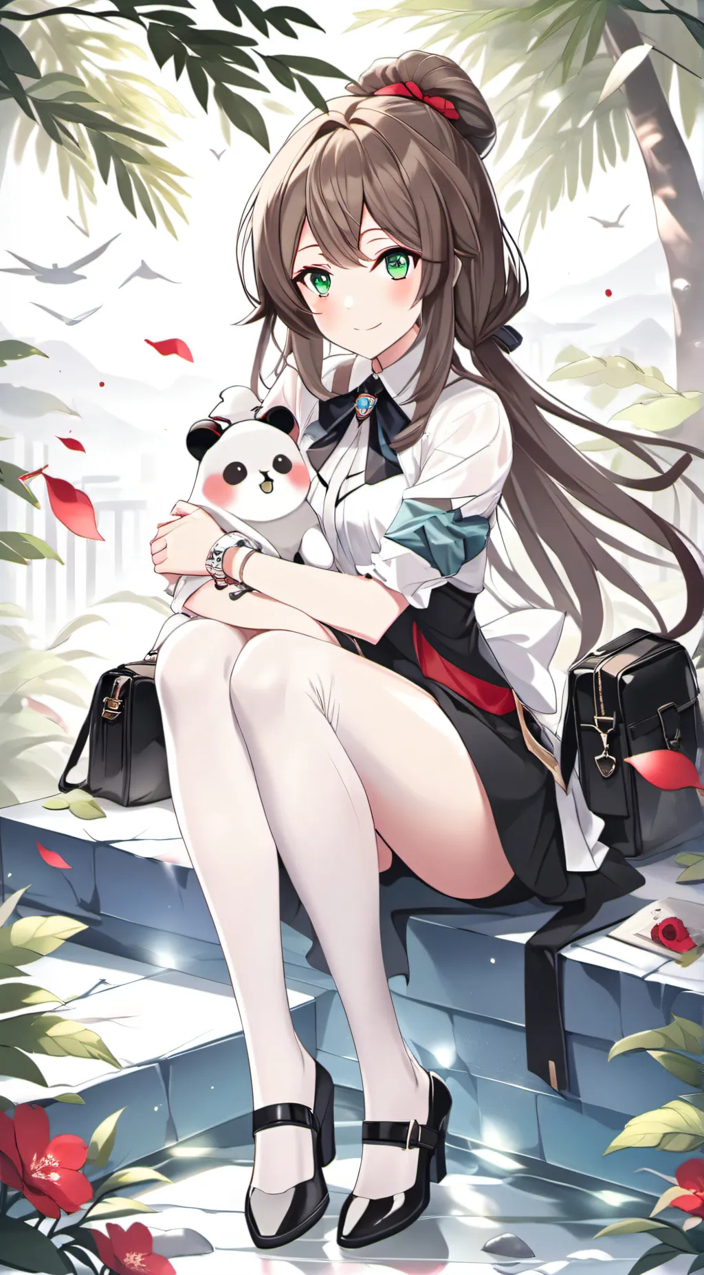 ai character: olivia background