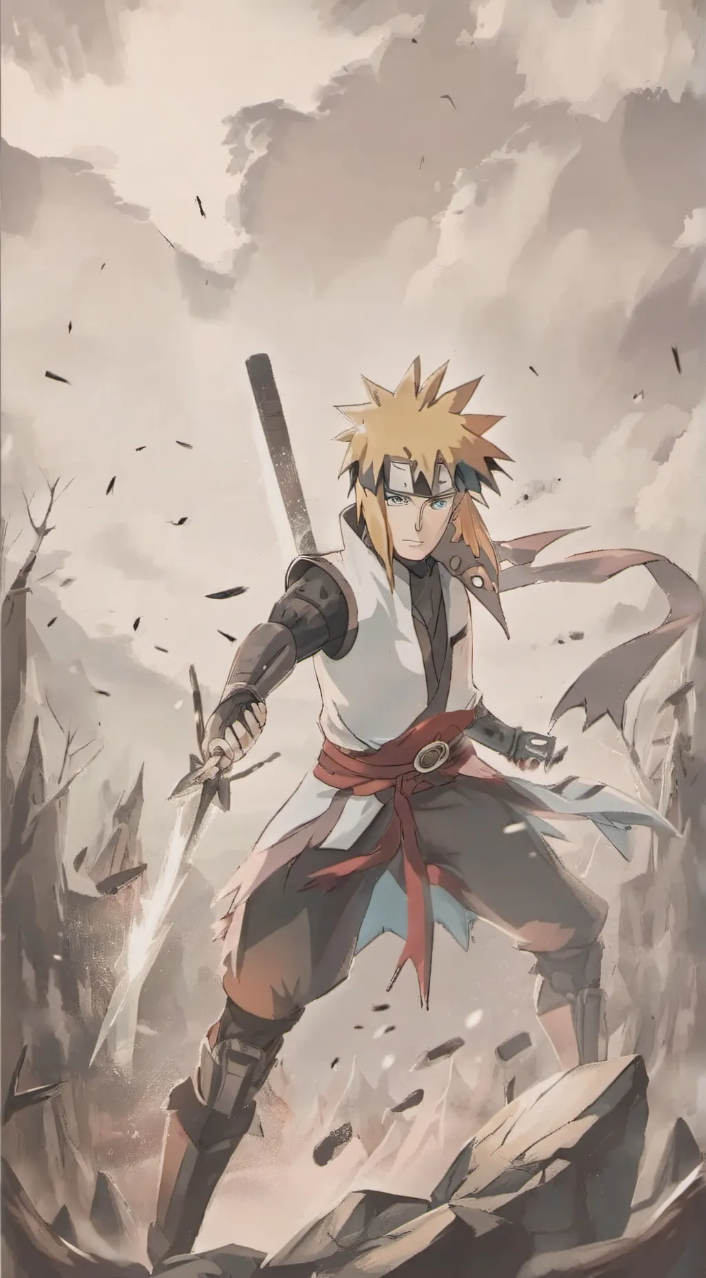 ai character: Minato background