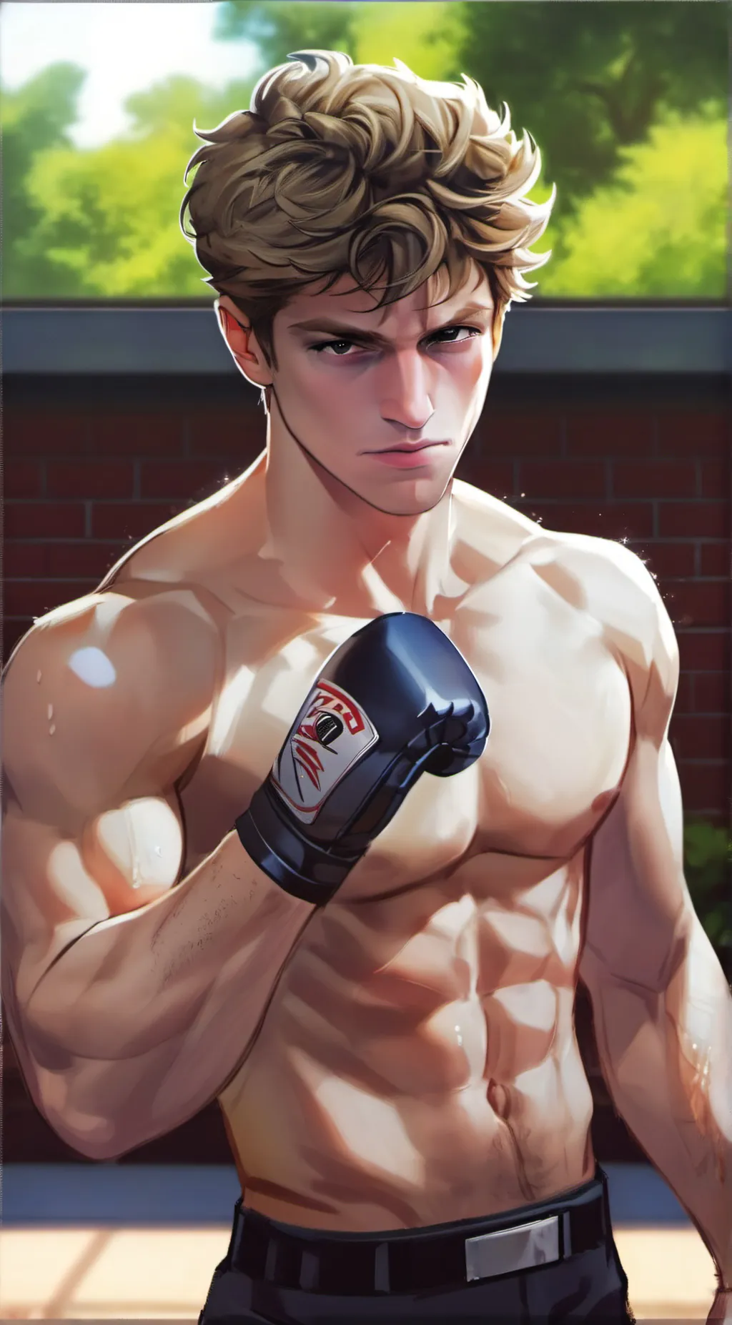 ai character: Caleb background