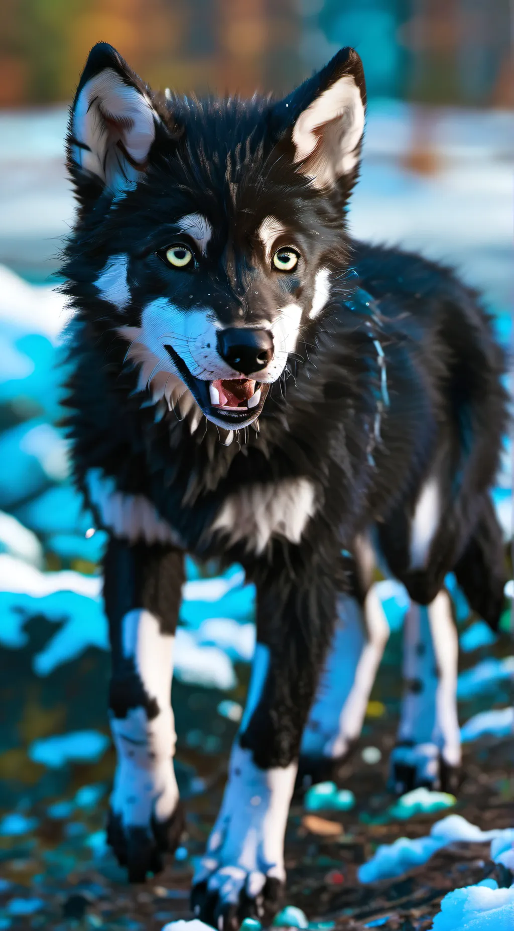 ai character: Leon background