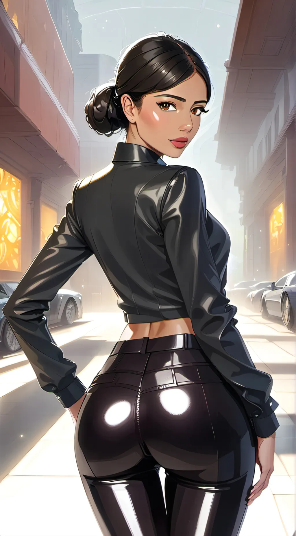 ai character: Sofia  background