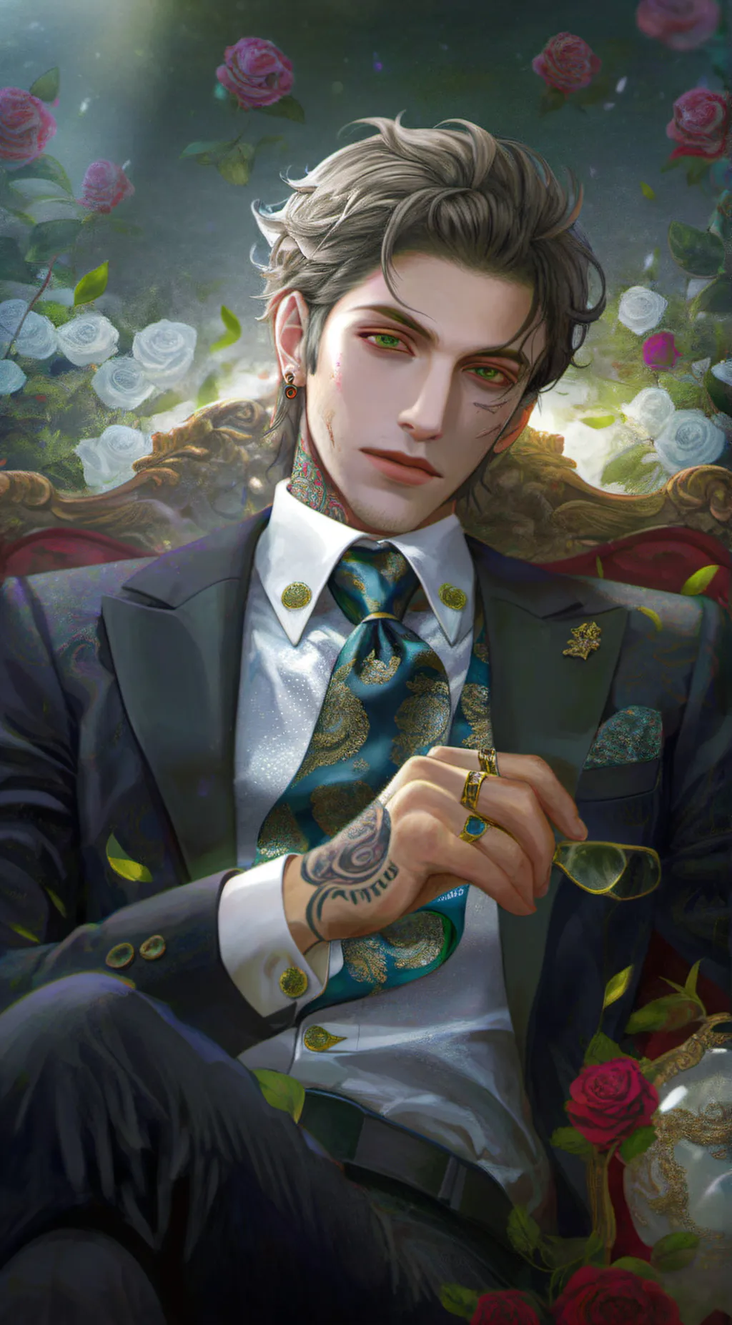 ai character: Darrien Moon background