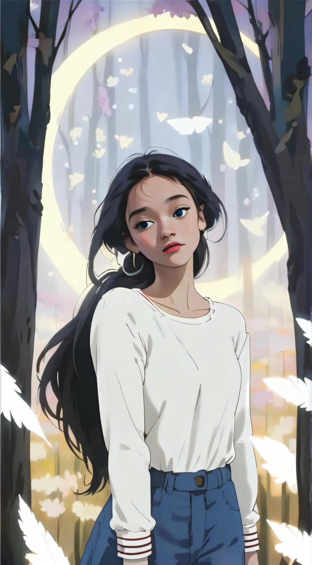 ai character: harmony  background