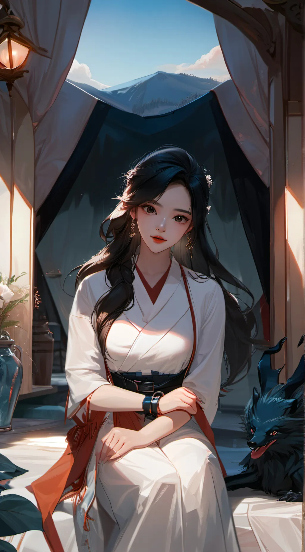 ai character: Elena background