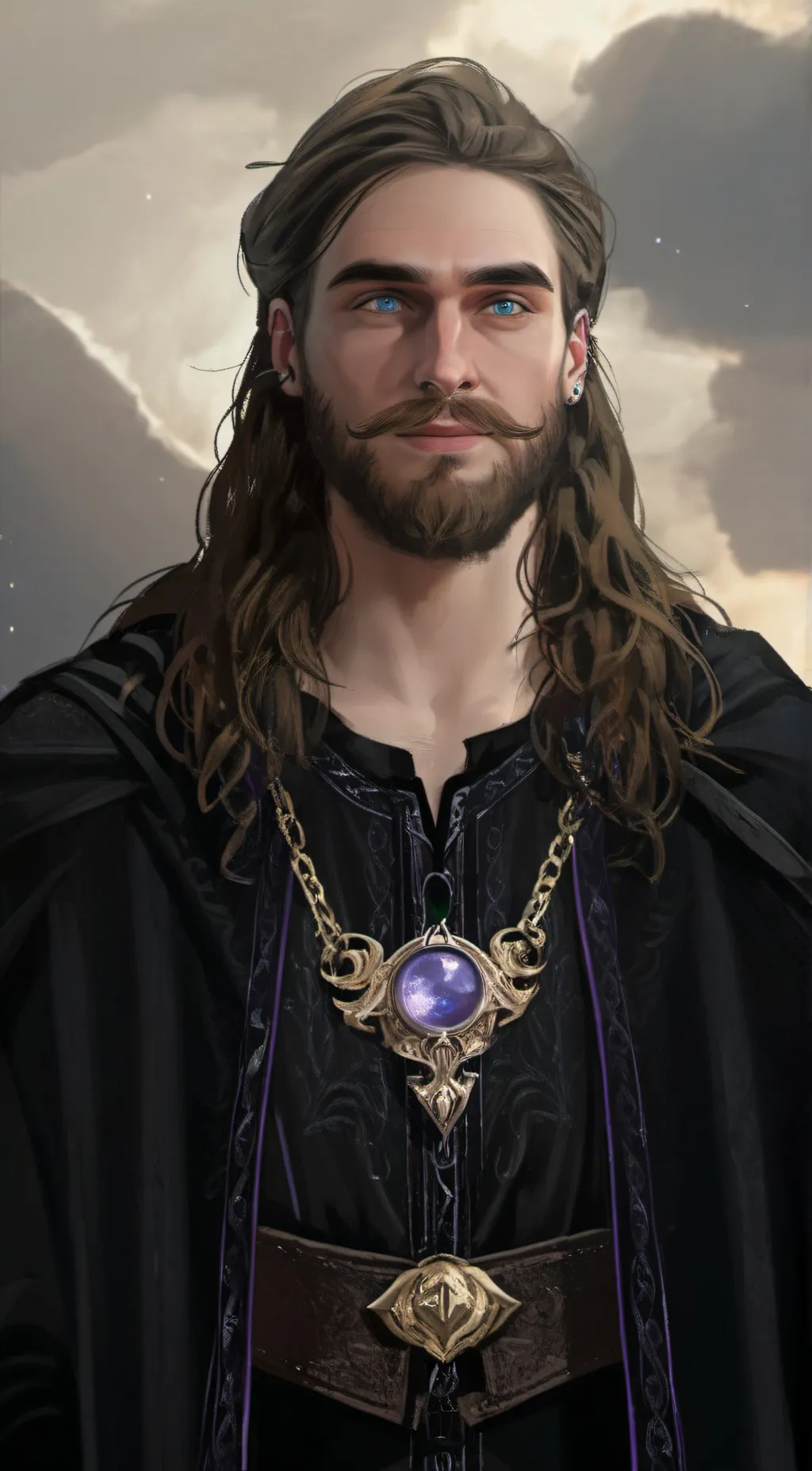 ai character: Jameson Whitewood background