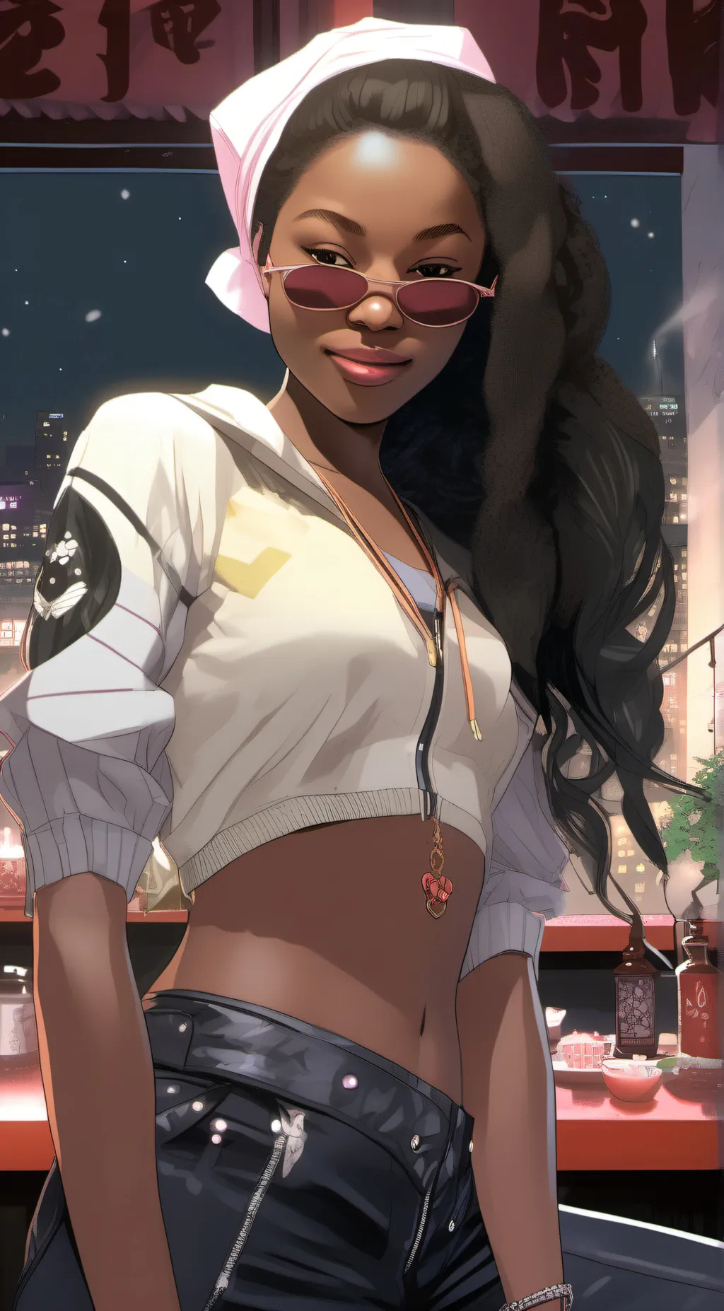 ai character: Tiana background