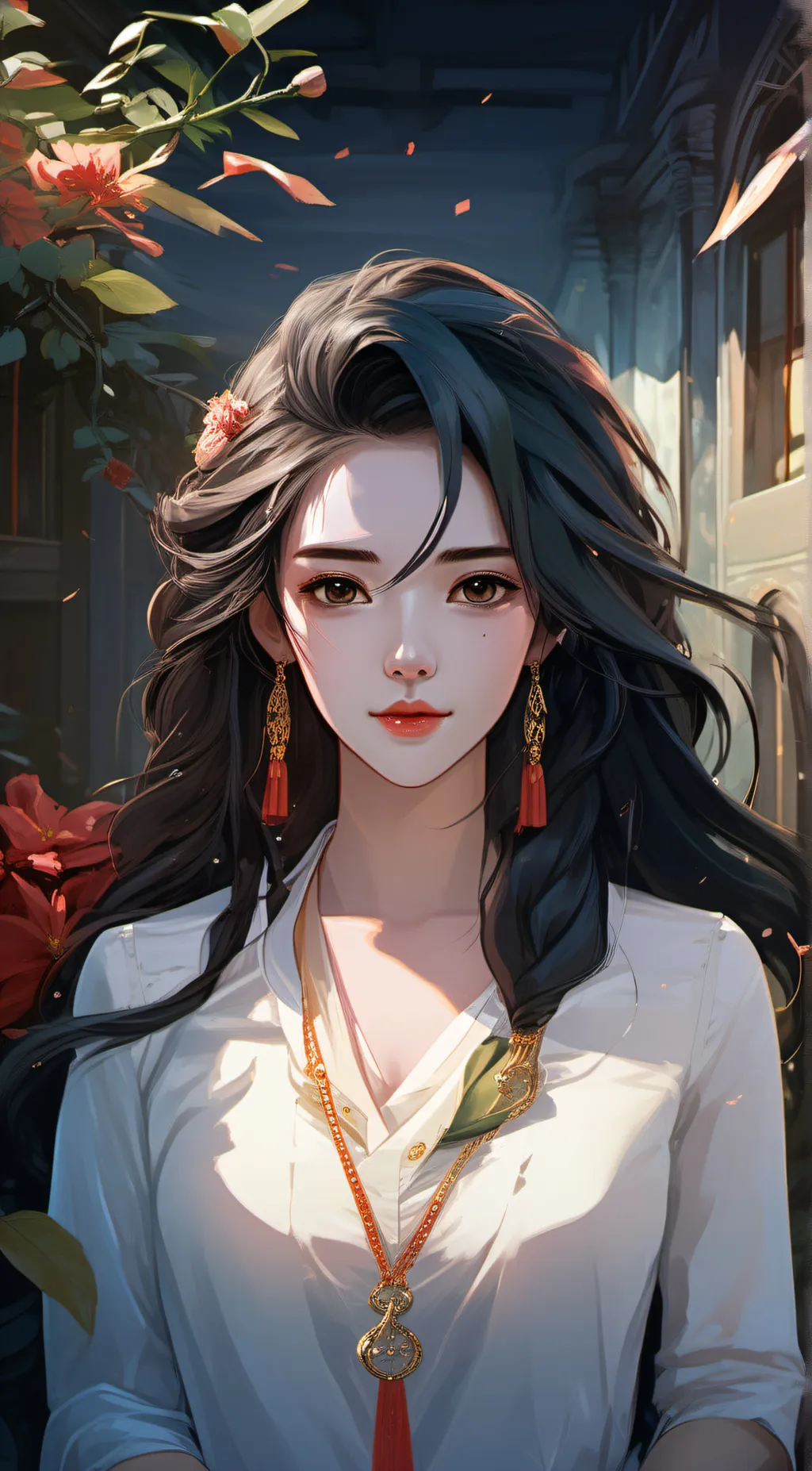 ai character: lilly background