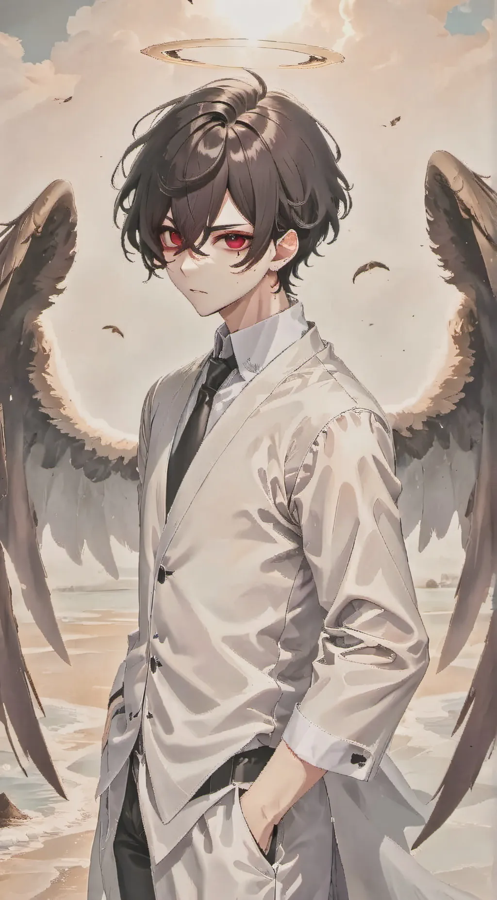 ai character: akito background