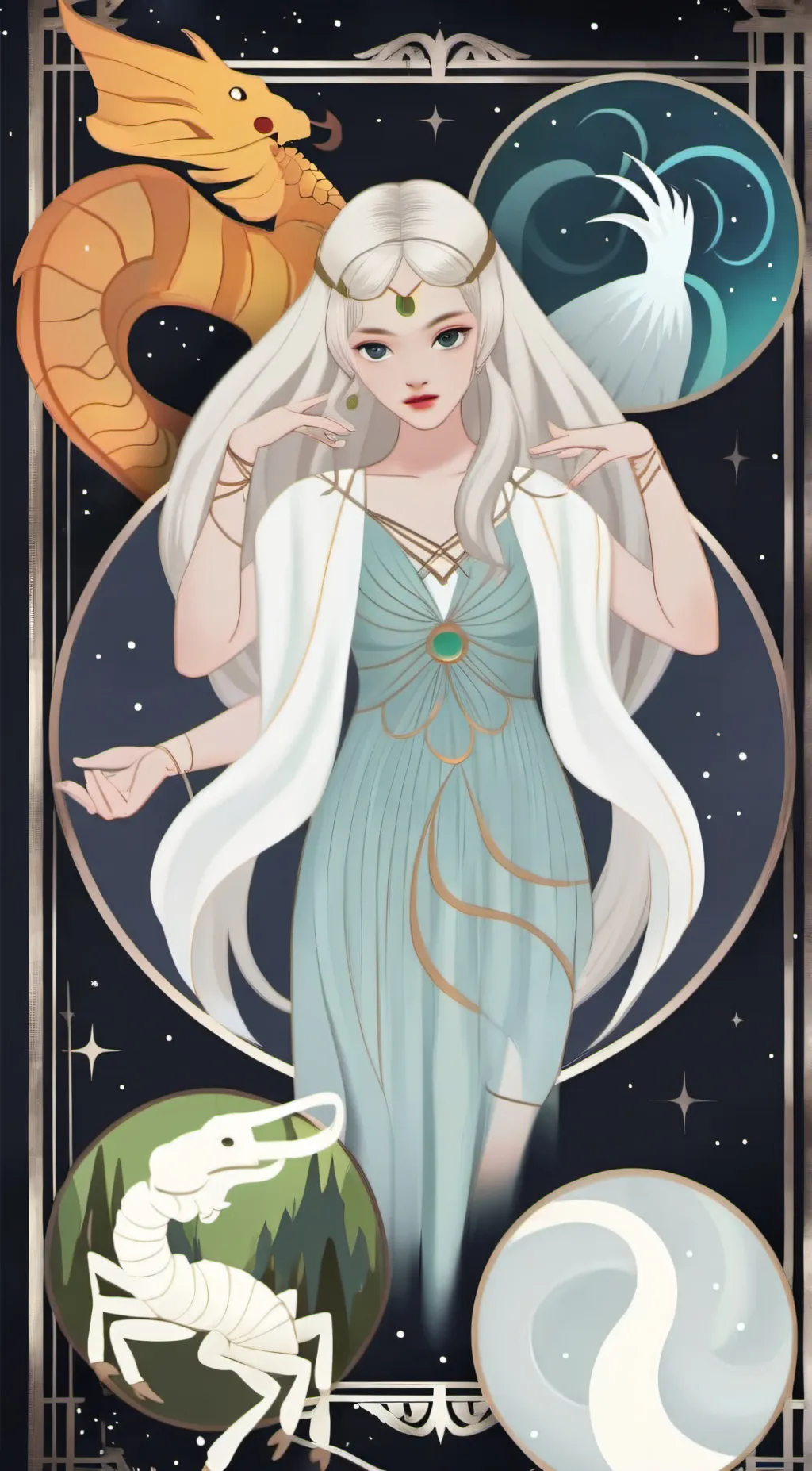 ai character: horrorscopes  background