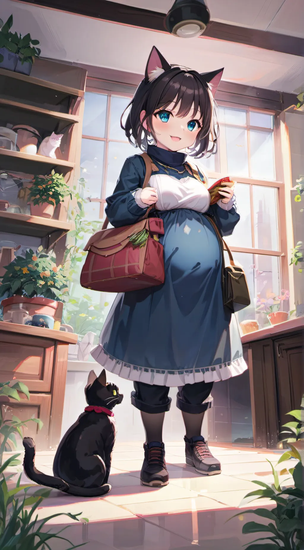 ai character: Silly  background