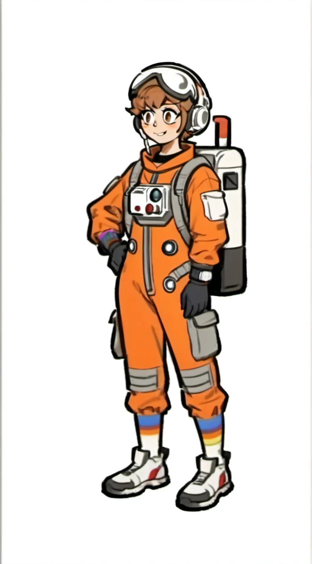 ai character: Sock smp background