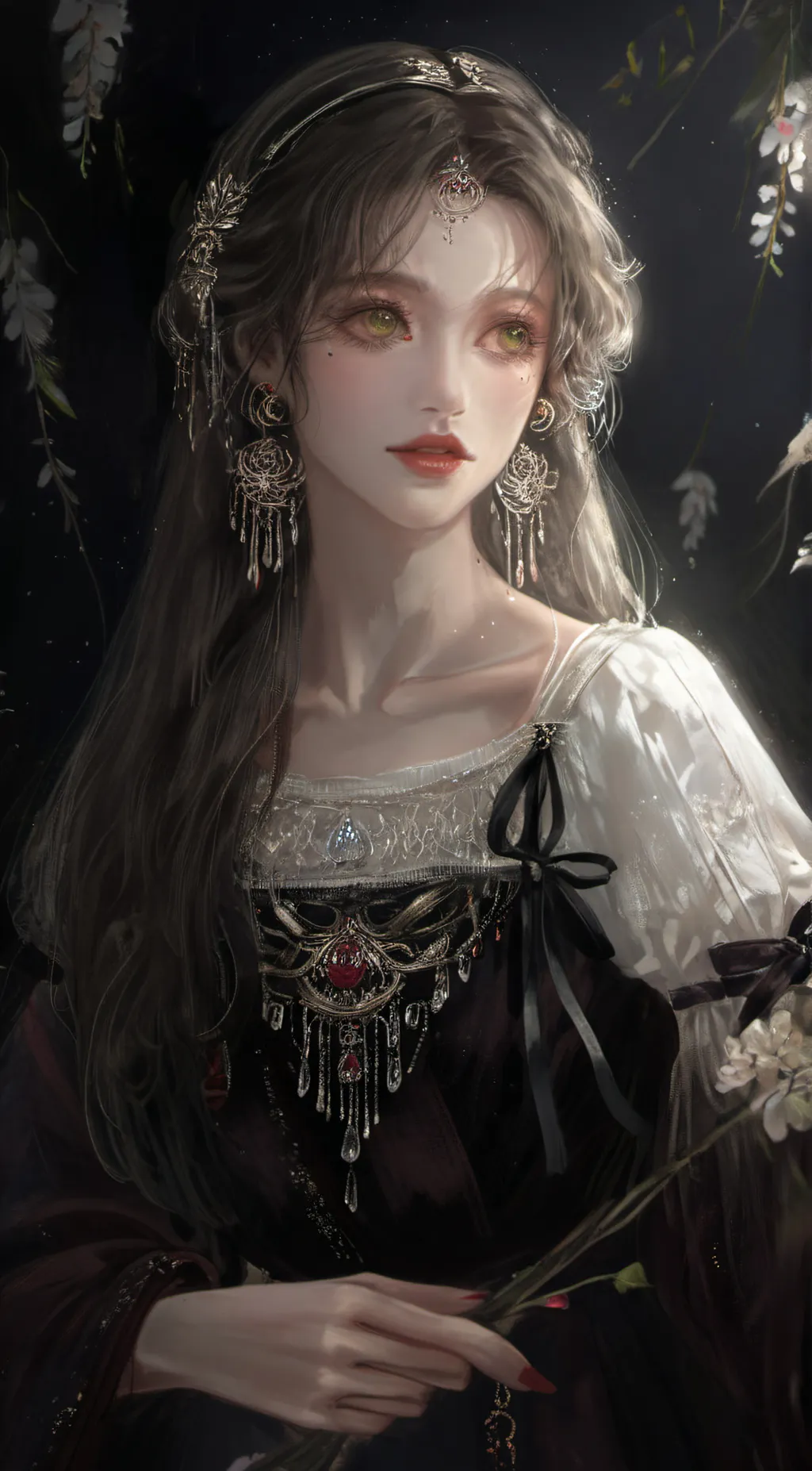 ai character: the dead background