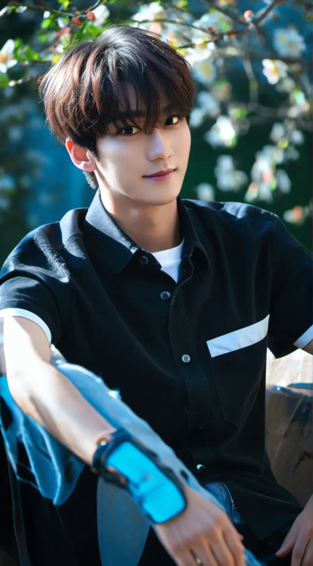 ai character: Yang Junwon  background