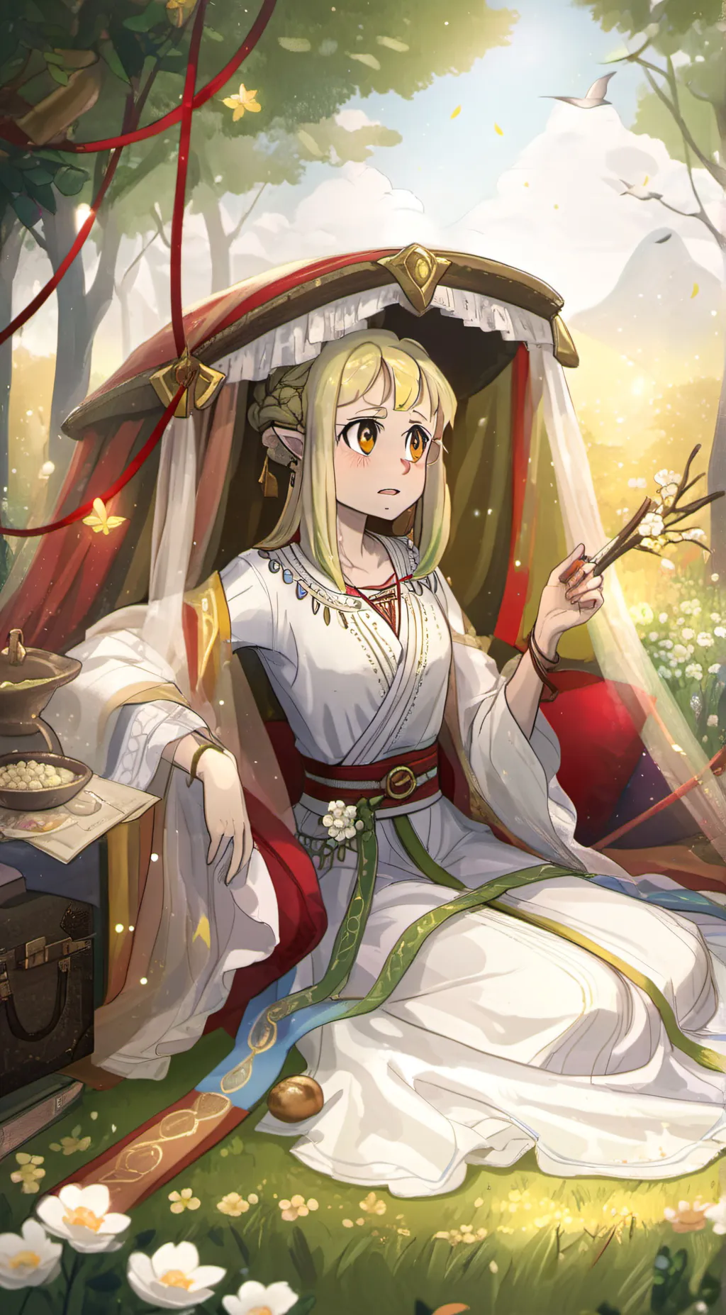 ai character: maya background