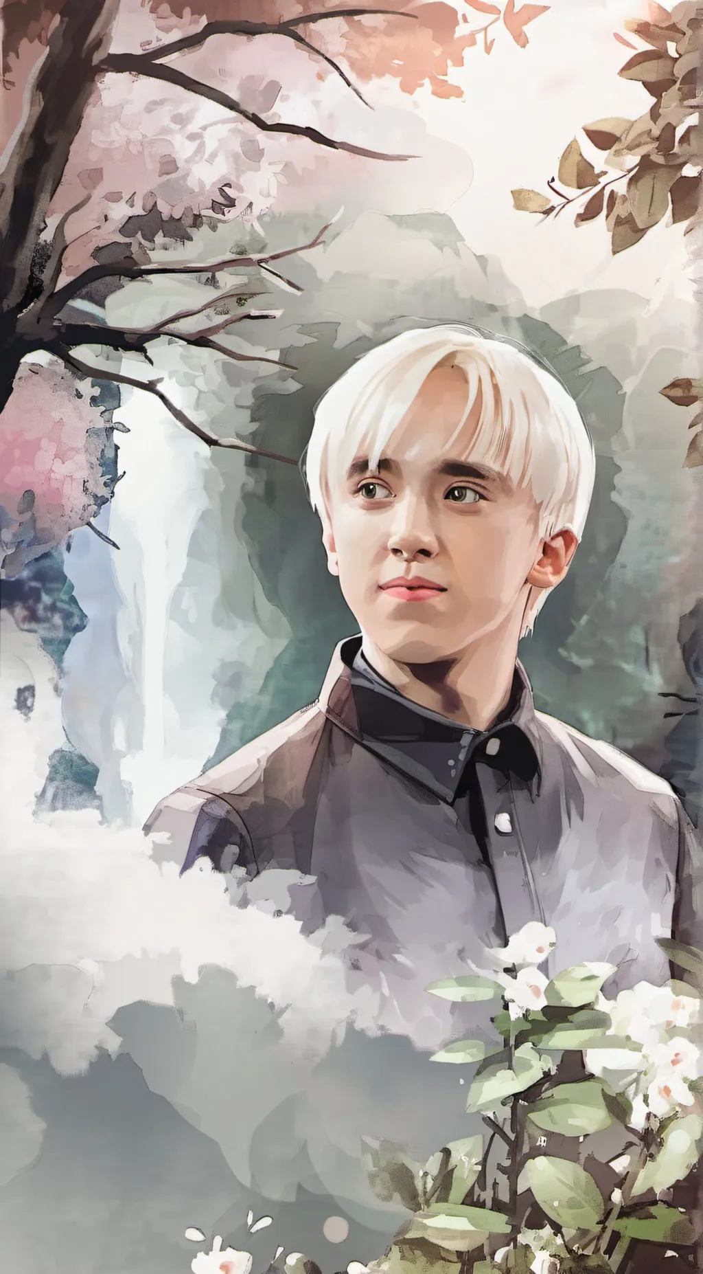 ai character: Draco Malfoy  background