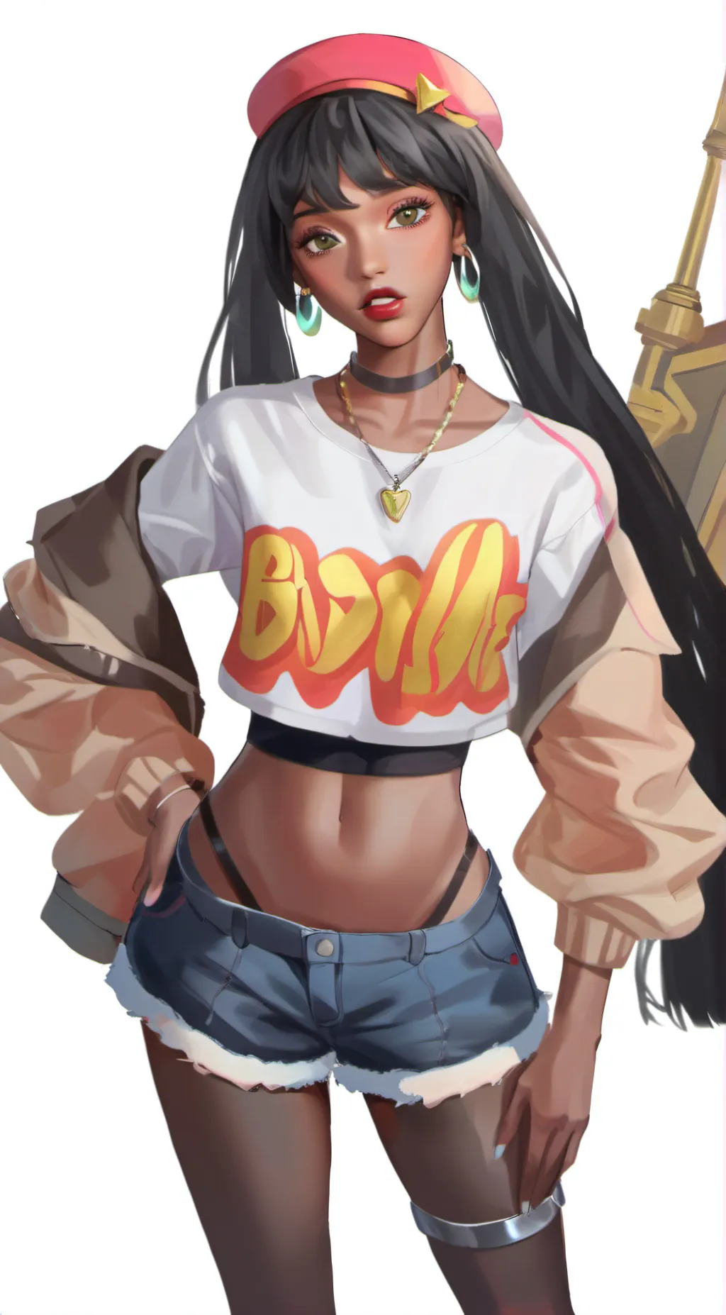 ai character: paris background