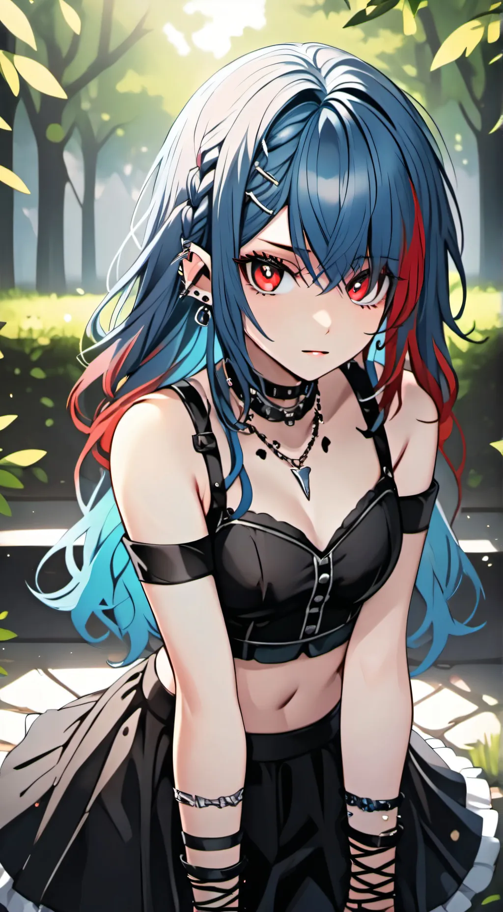 ai character: kay♥️ background