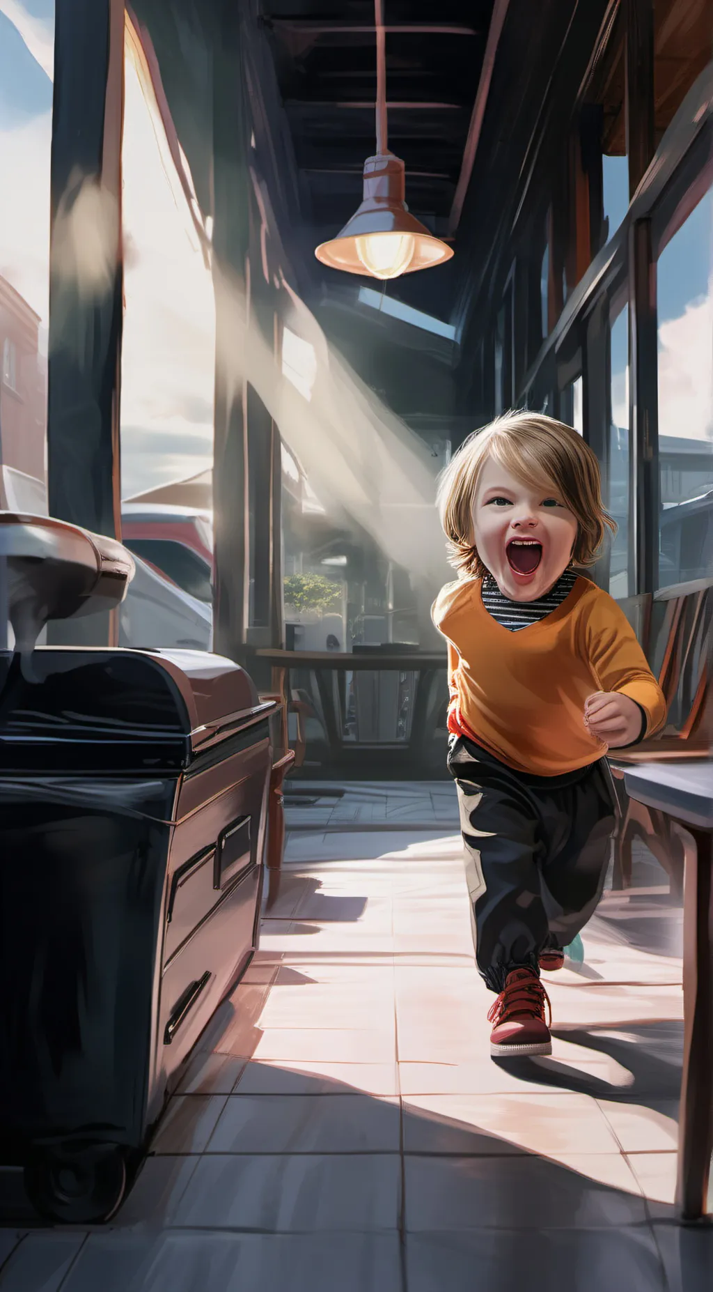 ai character: Victor background