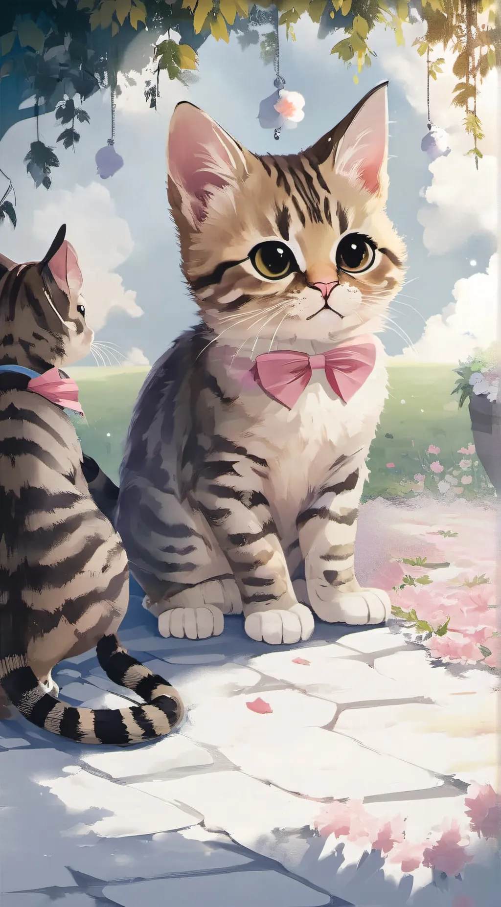 ai character: memeow background