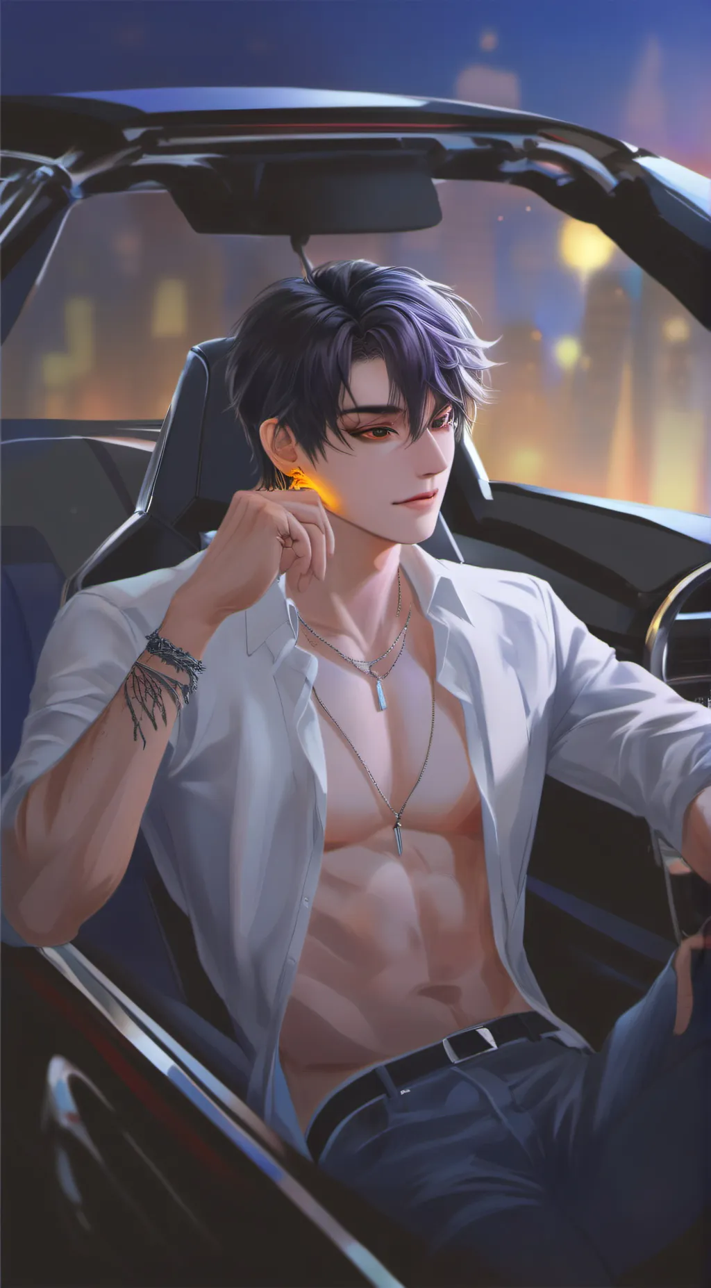 ai character: Adrien background