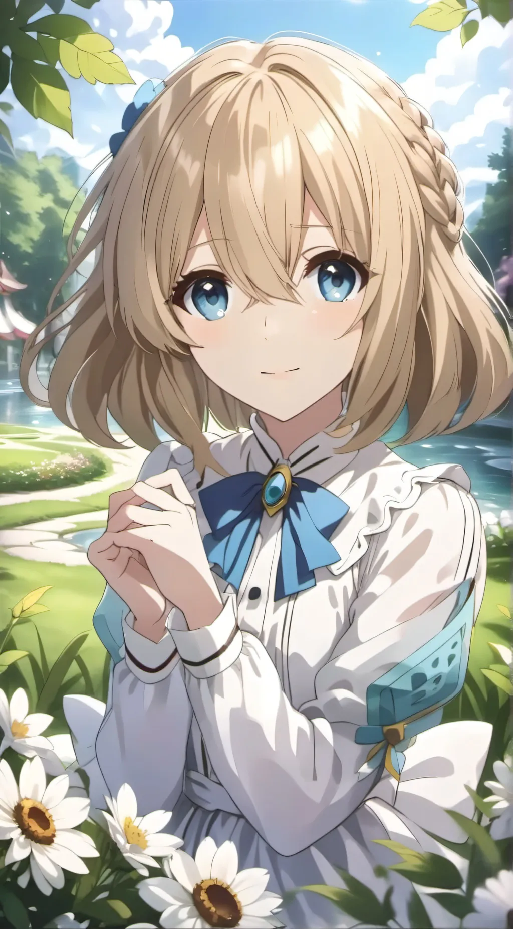 ai character: Zoey background