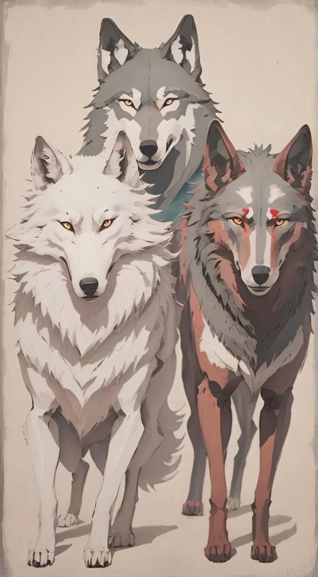 ai character: Dice,fil,and haru background