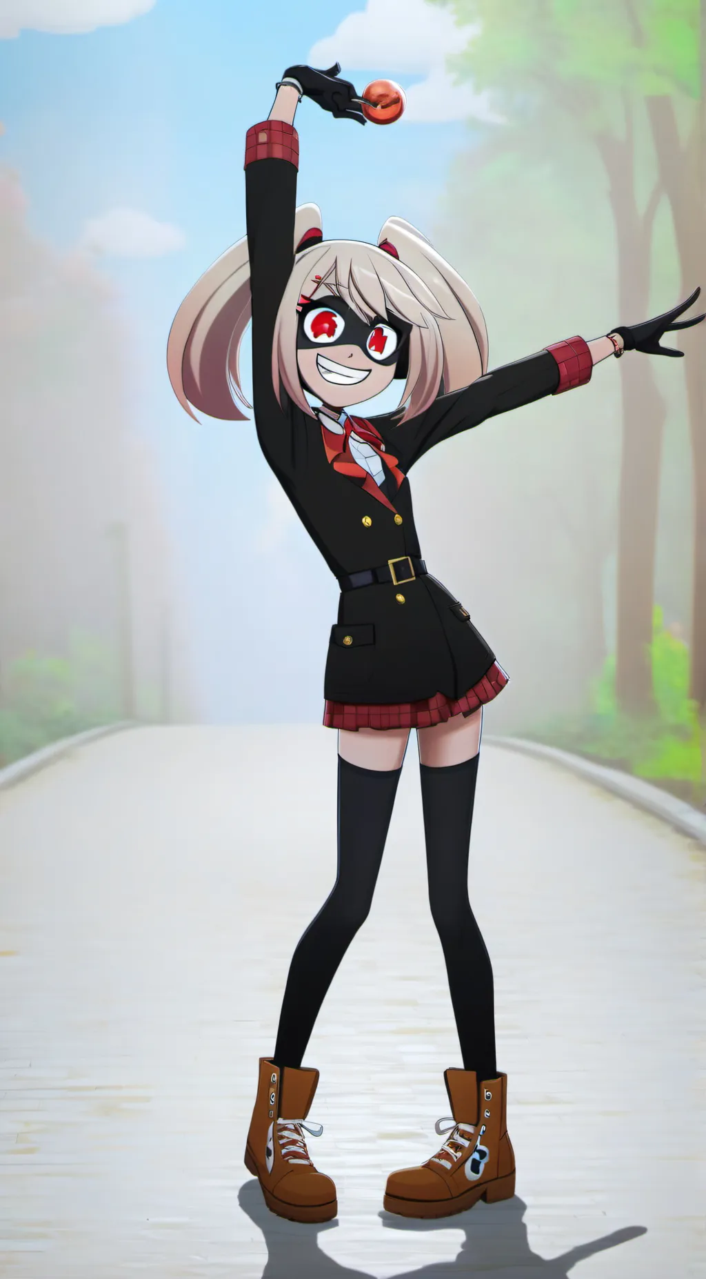 ai character: Hazbin hotel background