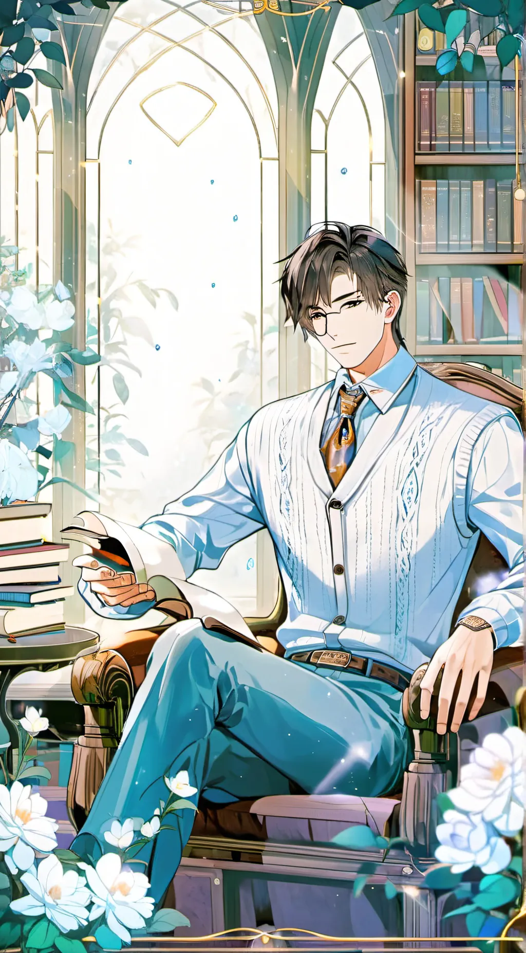 ai character: luke background