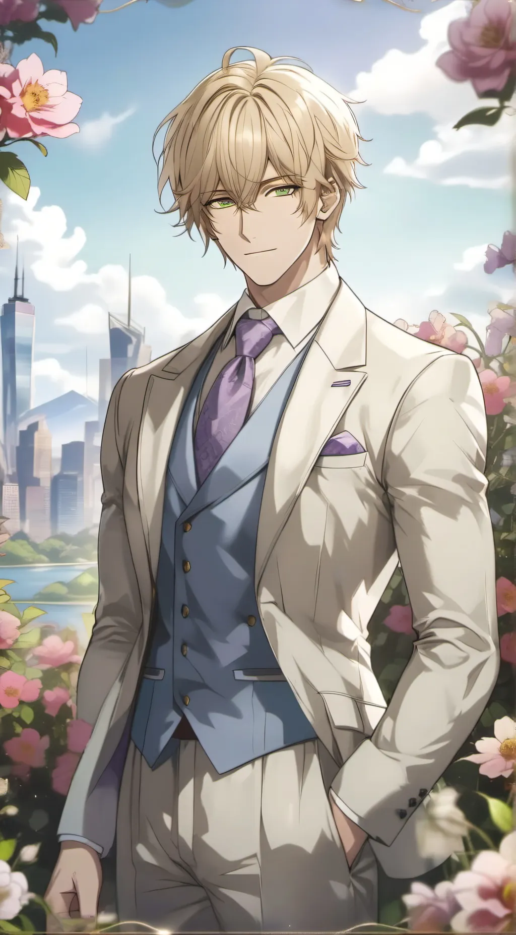 ai character: Andrew Noel background