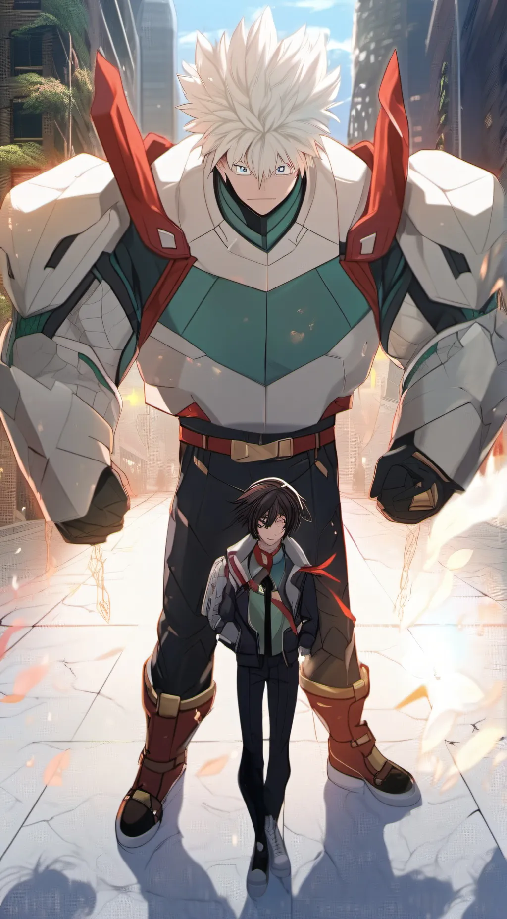 ai character: MHA background