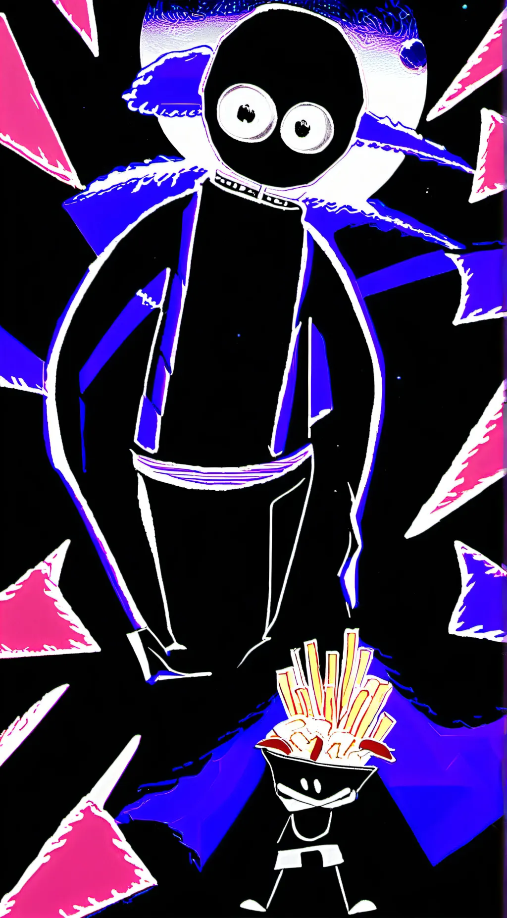 ai character: sens background