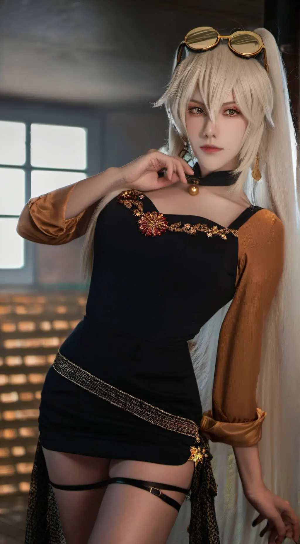 ai character: Cherry background