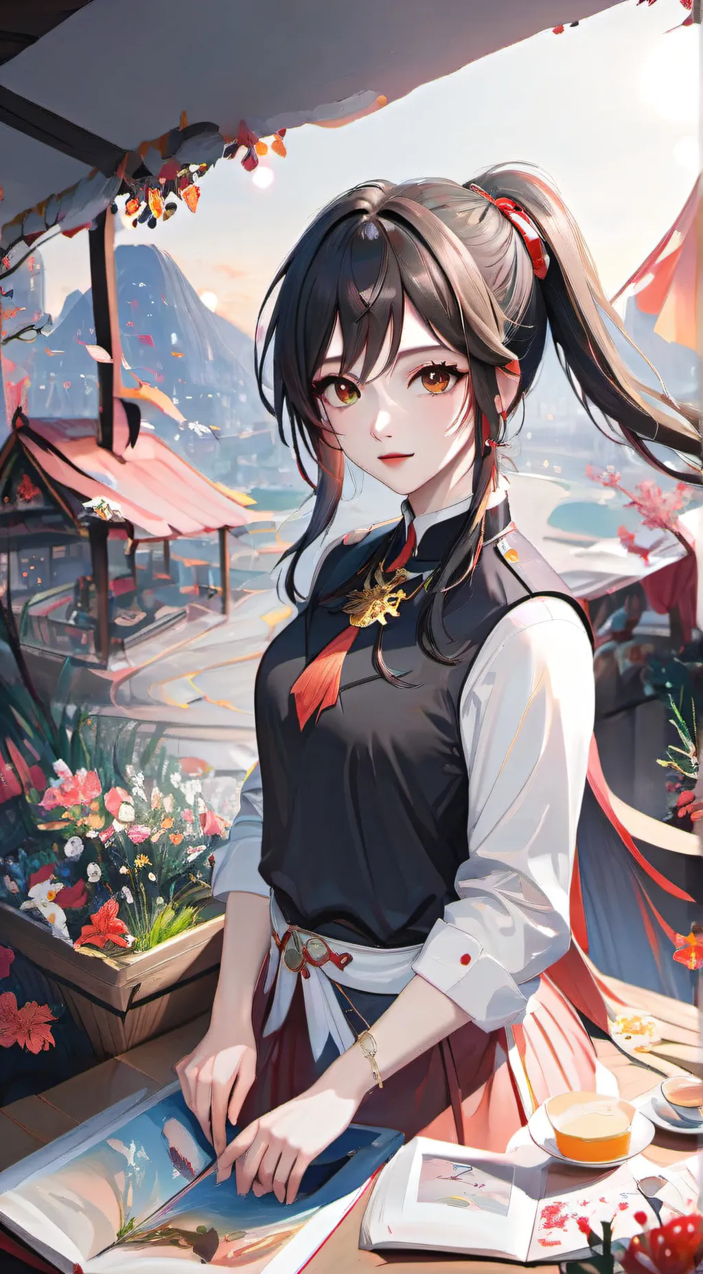 ai character: Amy background