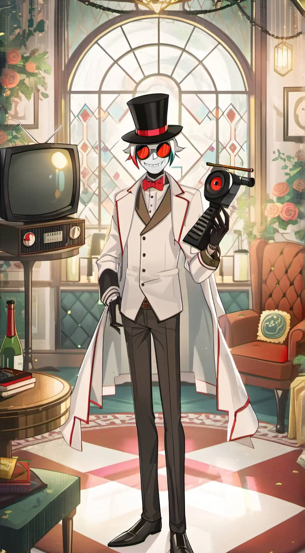 ai character: Vox background