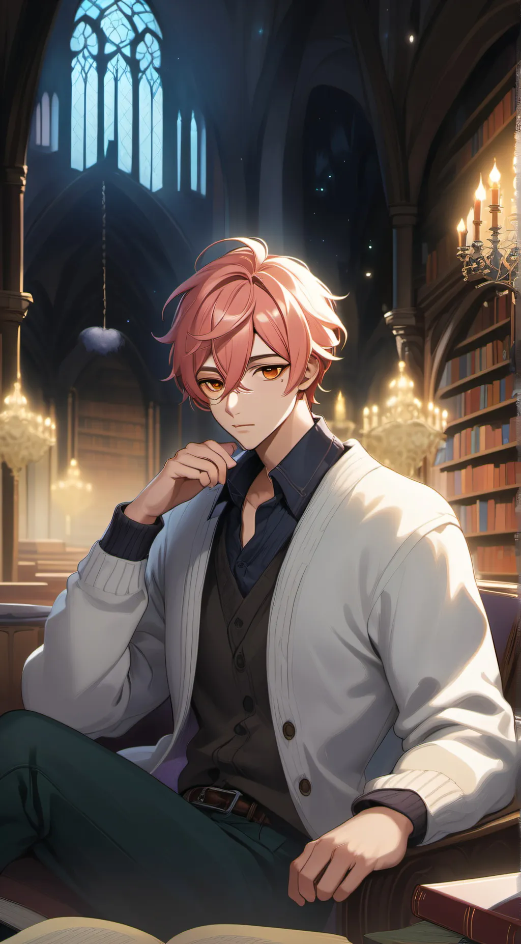 ai character: Vincent background