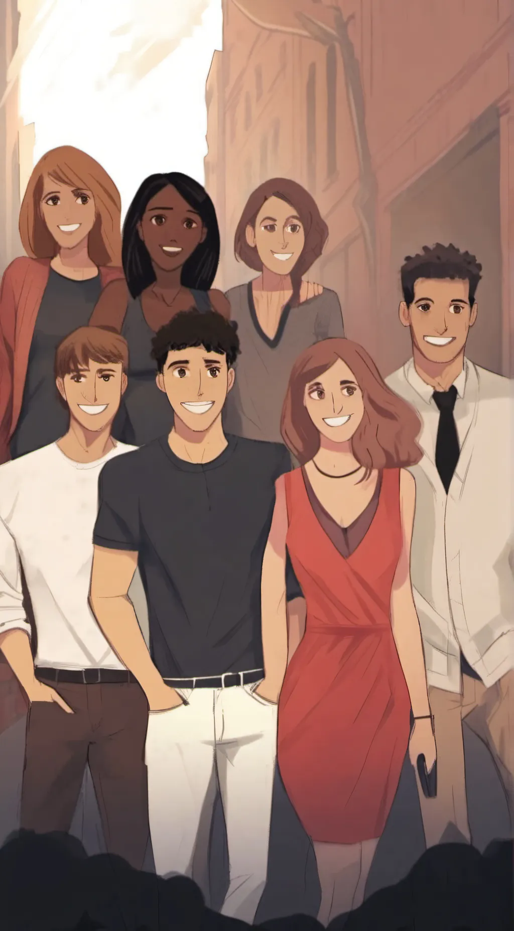 ai character: sleepover background